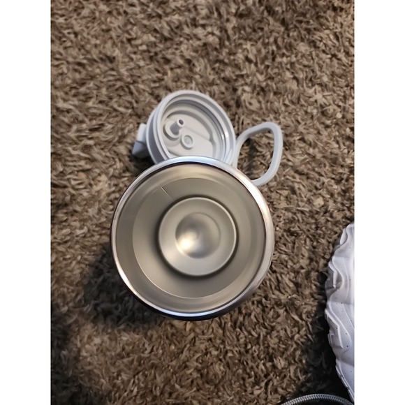 Hydroflask White/Grey Flip-Top 12 Oz - Picture 7 of 8